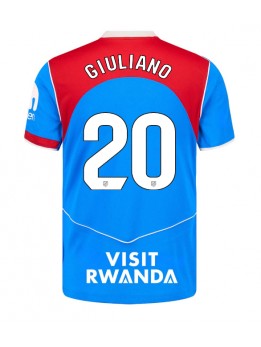 Billige Atletico Madrid Giuliano Simeone #20 Tredjedrakt 2025-26 Kortermet